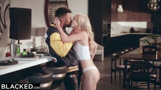 Black Naughty Jazmin has pre-party fun with hottie Troy