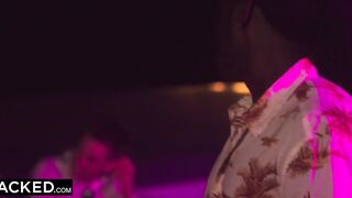 Black Shy Talia seduces her longtime crush on holiday