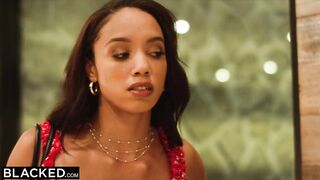 Black BBC-Hungry BFFs Alexis & Emily have hot threesome