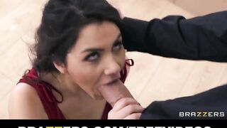 Curvy tango dancer seduces a married man during their lesson