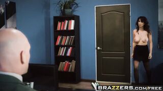 Hot - Big Tits at Work - Spilling The Boobs scene starr