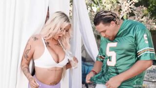 Wife's Sneaky Workout Buddy Jaz Jizzes Hot