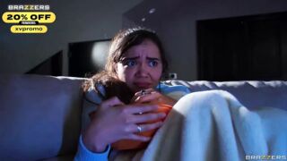 Movie Night Slut Steals Cock.Aviana Violet Hot