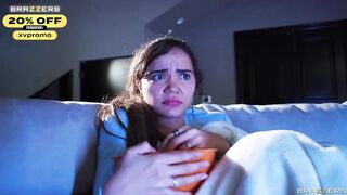 Movie Night Slut Steals Cock.Aviana Violet Hot